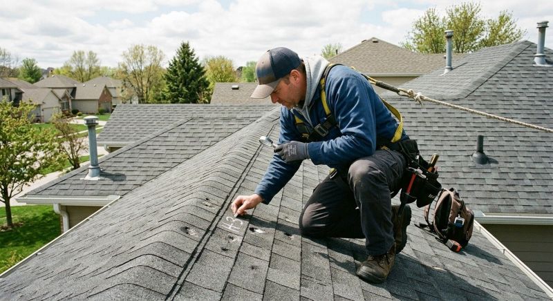 Roof Damage Inspection in Blakeslee, PA