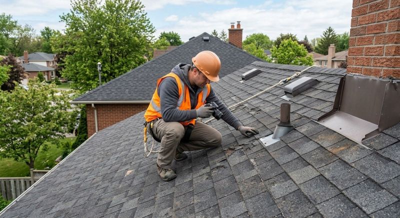 Roof Damage Inspection in Newfoundland, PA