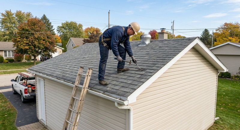 Roof Damage Inspection in Newfoundland, PA