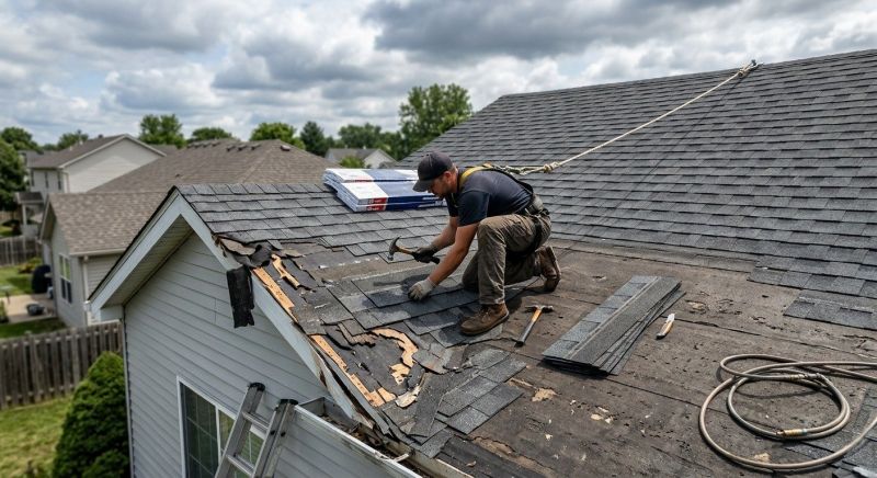 Roof Damage Repair in Albrightsville, PA