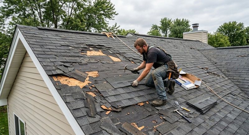 Roof Damage Repair in Effort, PA