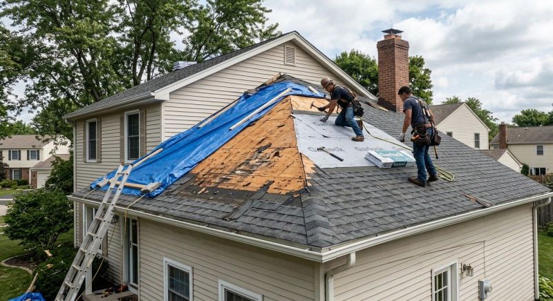 Roof Damage Repair in Lake Ariel, PA
