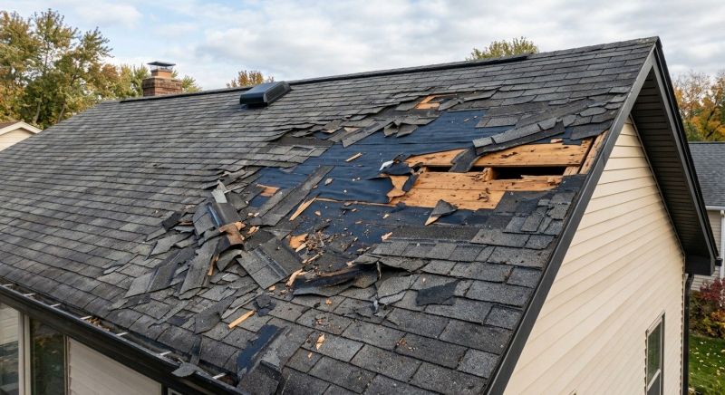 Roof Damage Repair in Pocono Manor, PA