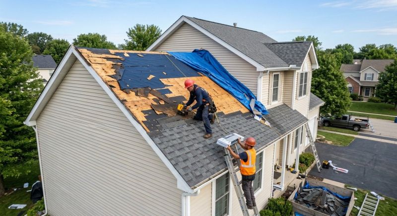 Roof Damage Restoration in Blairstown, NJ