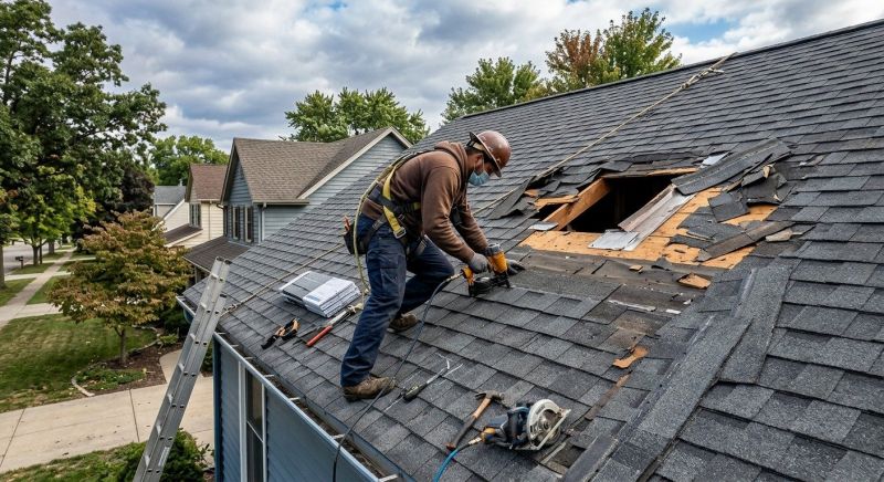 Roof Damage Restoration in Pocono Lake, PA