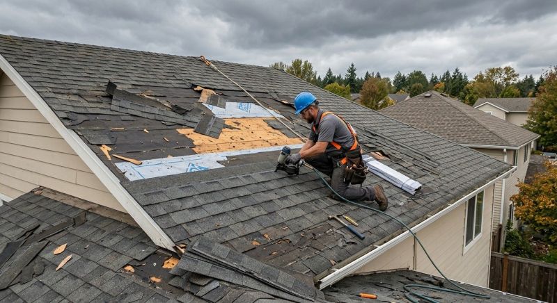 Roof Damage Restoration in Saylorsburg, PA