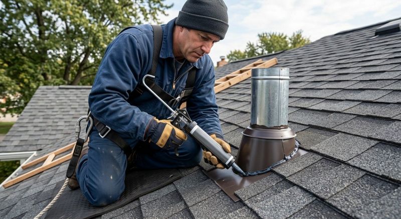 Roof Vent Flashing Repair in Mount Pocono, PA