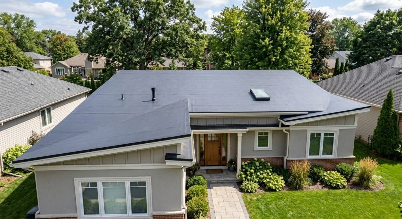 Rubber Roof Installation in Mount Pocono, PA