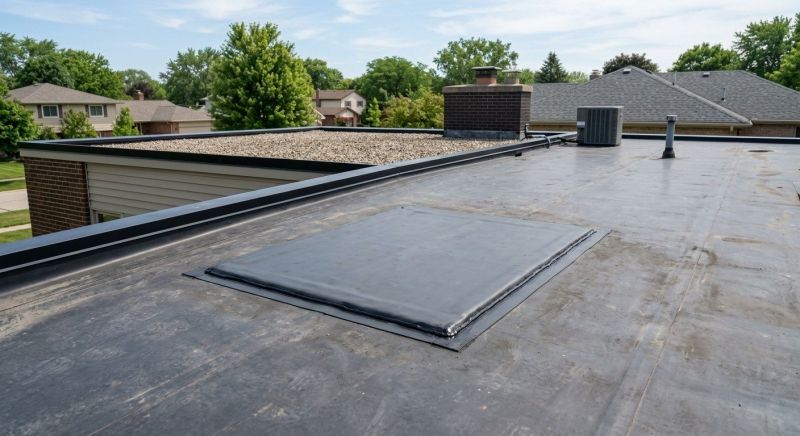 Rubber Roof Repair in Dingmans Ferry, PA