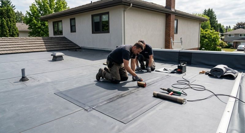Rubber Roof Repair in Pocono Lake, PA
