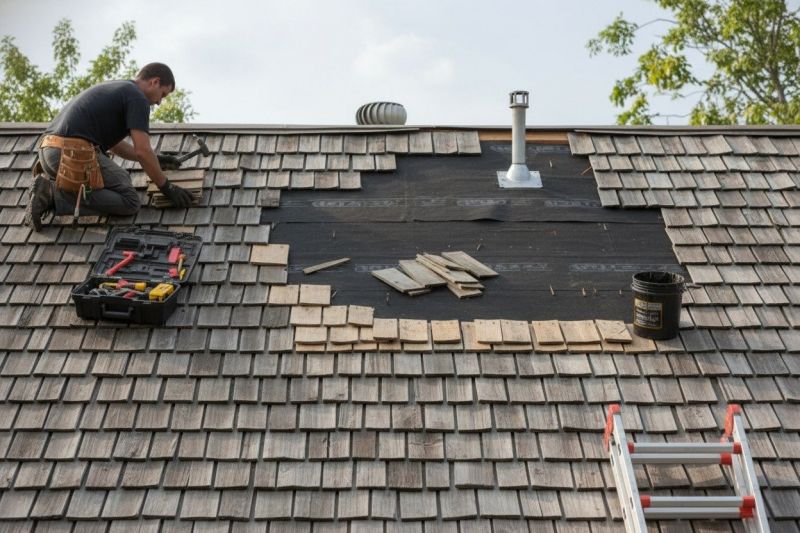 Shake Shingle Repair in Blairstown, NJ