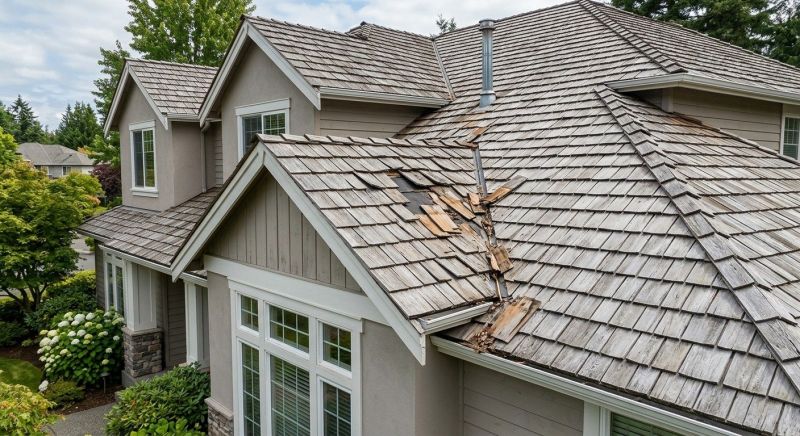 Shake Shingle Repair in Effort, PA