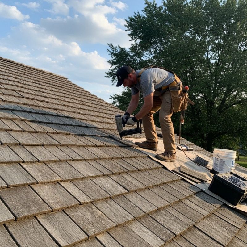 Shake Shingle Repair in Moscow, PA