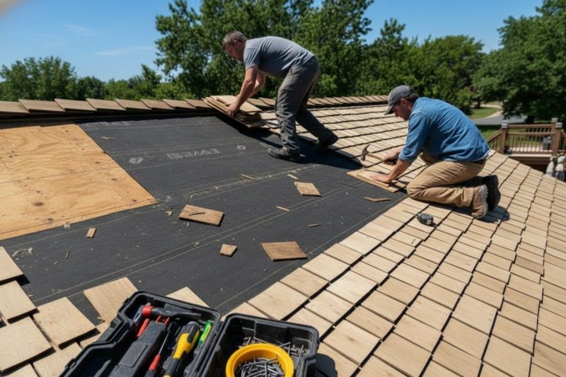 Shake Shingle Repair in Newfoundland, PA