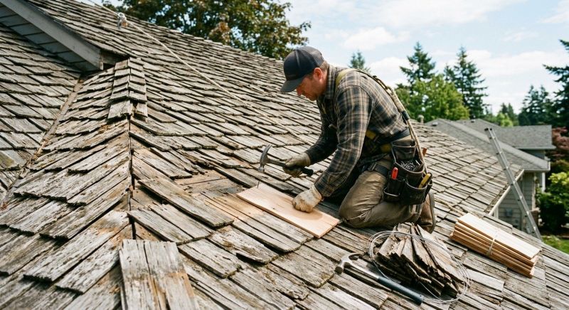 Shake Shingle Repair in Stroudsburg, PA