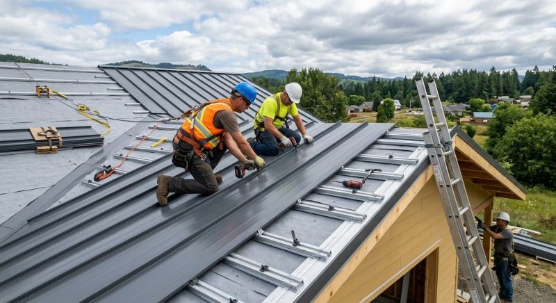 Sheet Roofing Installation in Moscow, PA