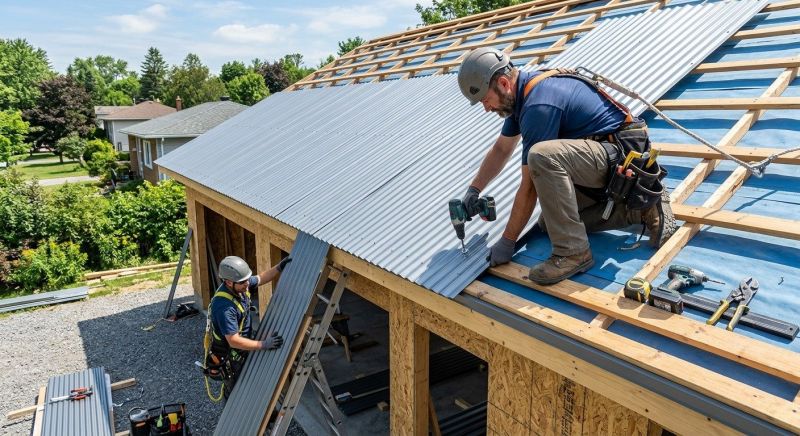 Sheet Roofing Installation in Tobyhanna, PA