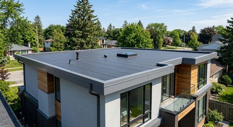 Single Ply Roof Installation in Blairstown, NJ