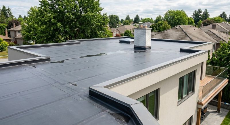 Single Ply Roof Installation in Bushkill, PA