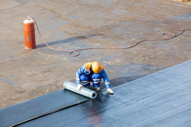 Single Ply Roof Installation in Moscow, PA