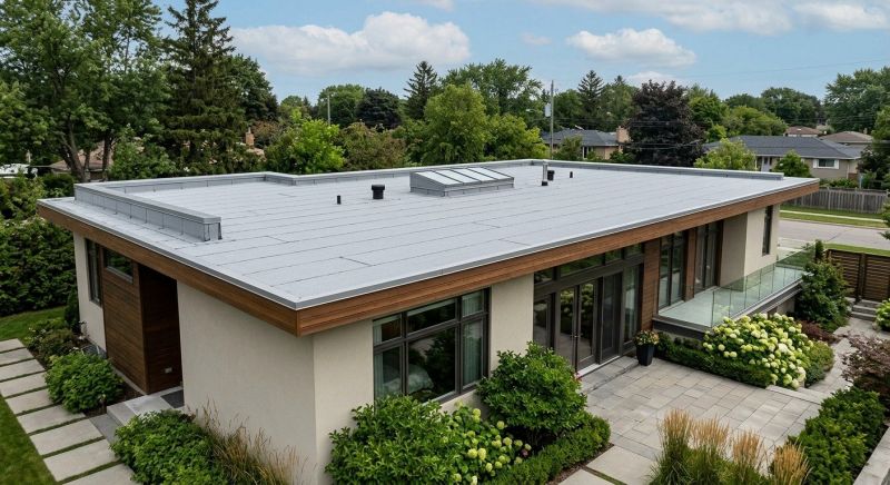 Single Ply Roof Installation in Scotrun, PA