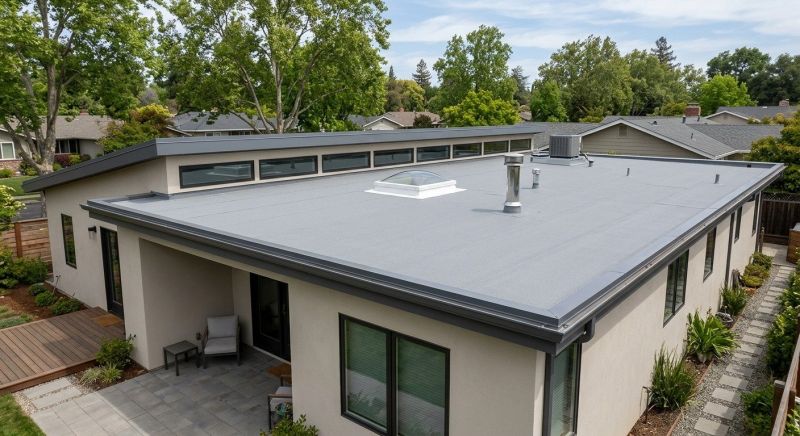 Single Ply Roof Replacement in Swiftwater, PA