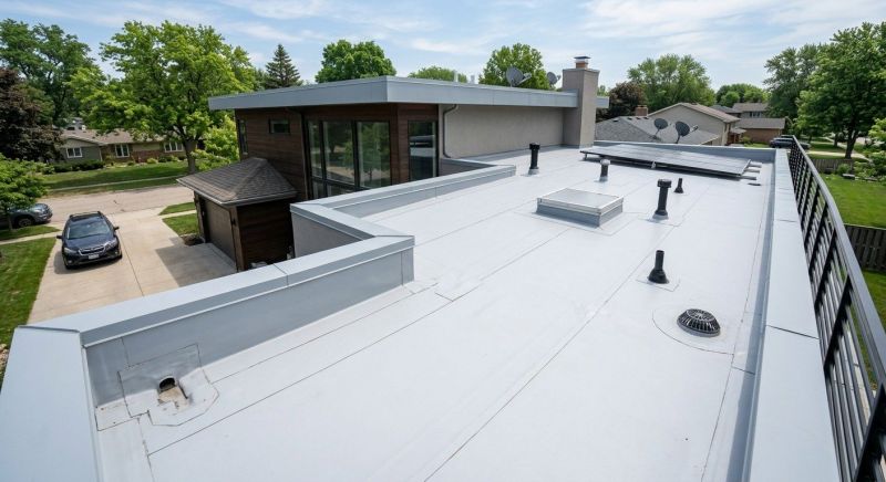 Single Ply Roof Replacement in Tafton, PA