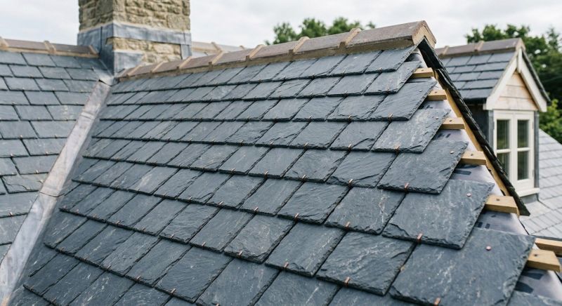 Slate Roof Construction in Moscow, PA