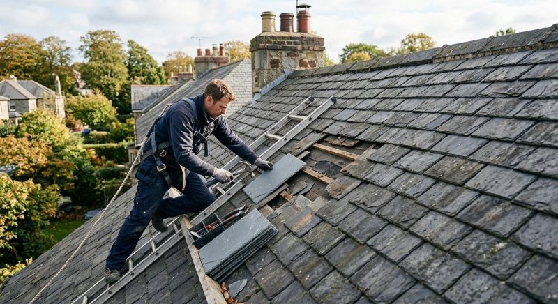 Slate Roof Repair in Lake Ariel, PA