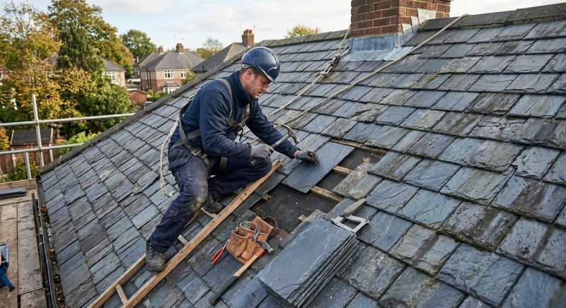 Slate Roof Repair in Moscow, PA