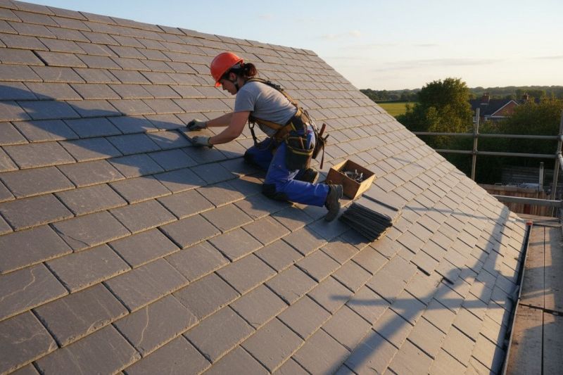 Slate Roof Repair in Moscow, PA