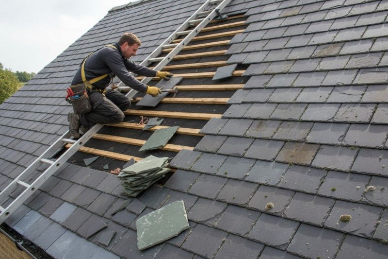 Slate Shingle Replacement in Mount Pocono, PA