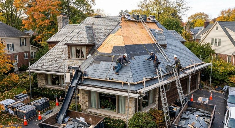 Slate Shingle Replacement in Mount Pocono, PA