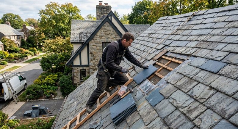 Slate Shingles Repair in Blakeslee, PA