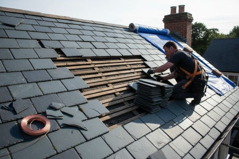 Slate Shingles Repair in Bushkill, PA