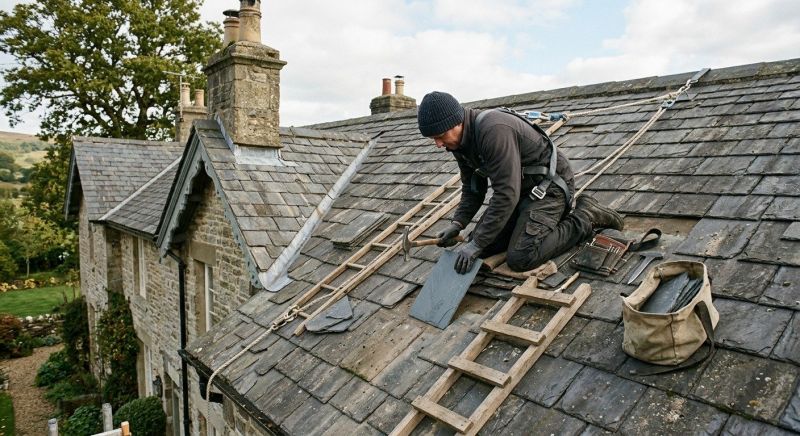 Slate Shingles Repair in Saylorsburg, PA