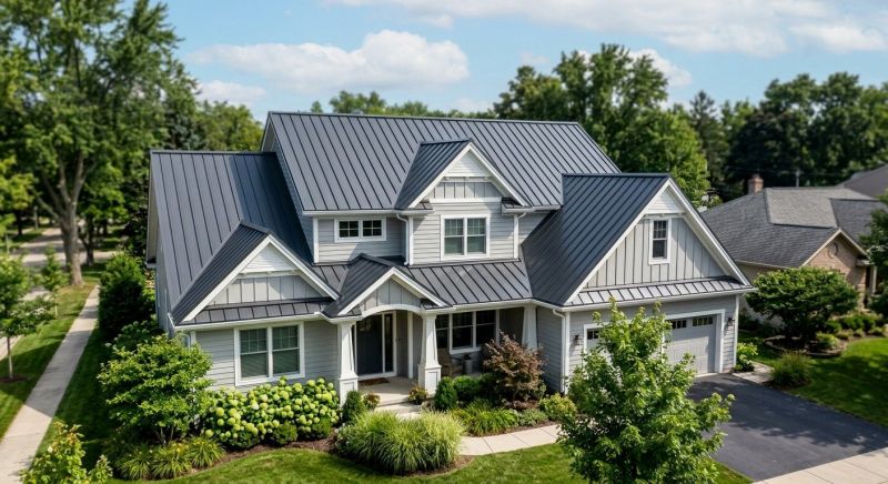 Steel Roof Replacement in Brodheadsville, PA