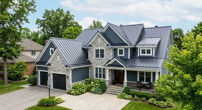 Steel Roof Replacement in Newfoundland, PA