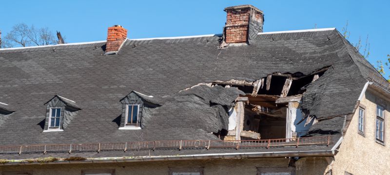 Storm Damage Roof Repair in Blakeslee, PA