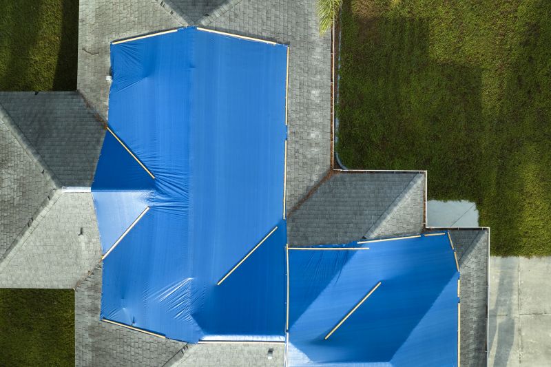 Storm Damage Roof Tarping in Mount Pocono, PA