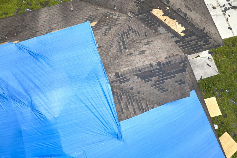 Storm Damage Roof Tarping in Mount Pocono, PA
