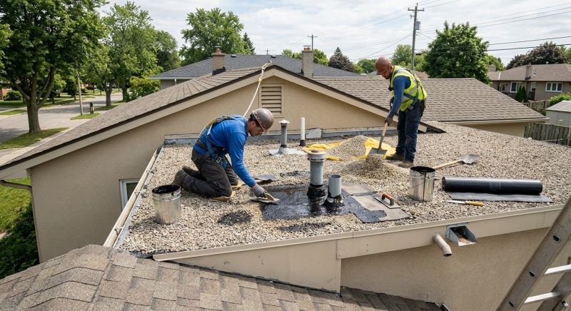 Tar And Gravel Roof Repair in Blairstown, NJ