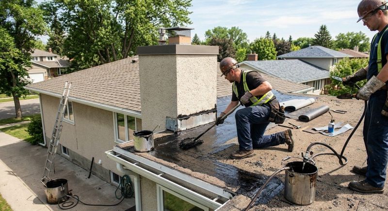 Tar And Gravel Roof Repair in Brodheadsville, PA