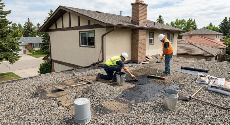 Tar And Gravel Roof Repair in Monroe County, PA