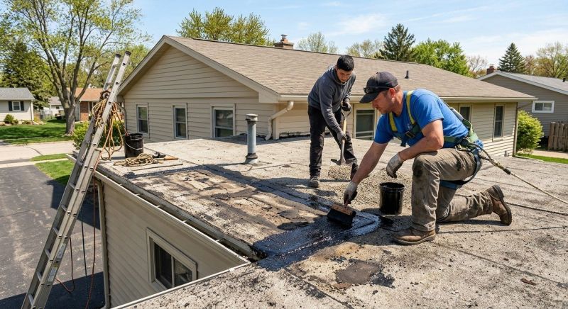 Tar And Gravel Roof Repair in Swiftwater, PA