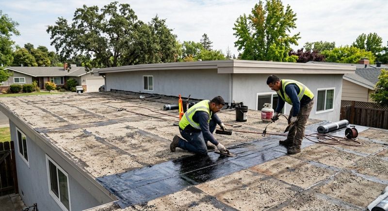Tar Roof Repair in Brodheadsville, PA