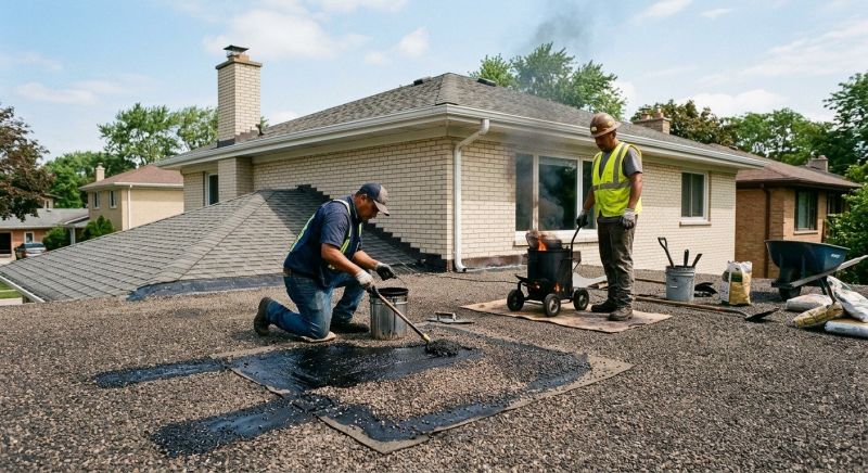 Tar Roof Repair in Mount Pocono, PA