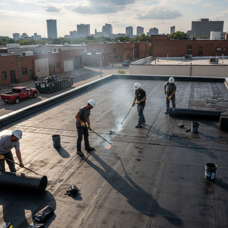 Tar Roof Replacement in Long Pond, PA