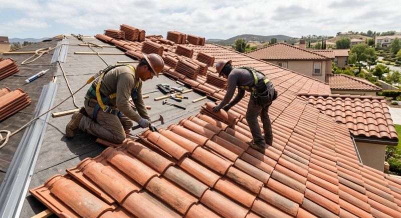 Tile Roof Installation in Scotrun, PA