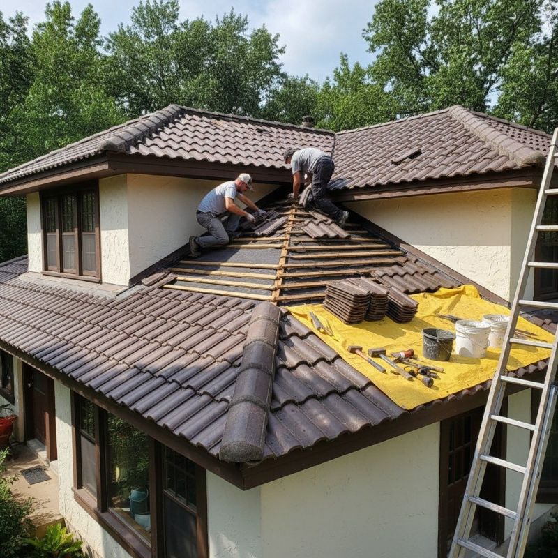 Tile Roof Repair in Blakeslee, PA